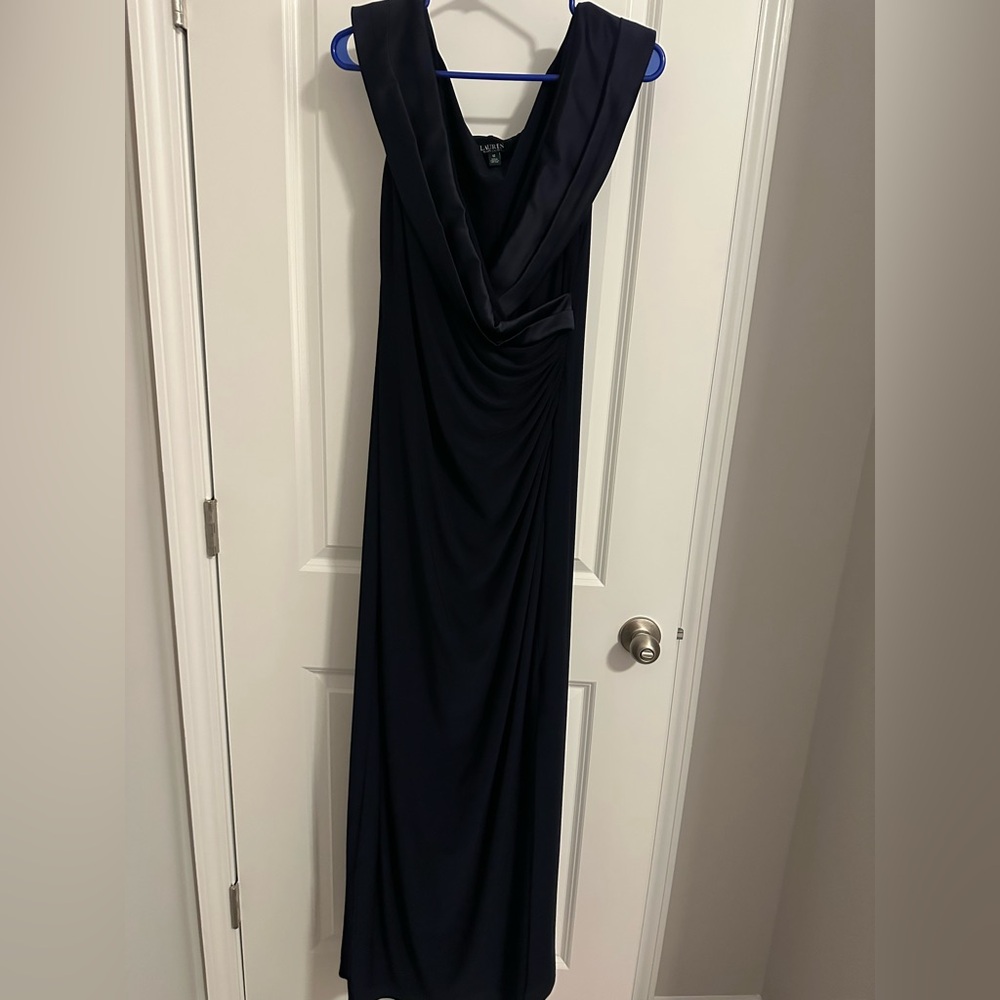 Lauren Ralph Lauren Elegant Black Maxi Dress